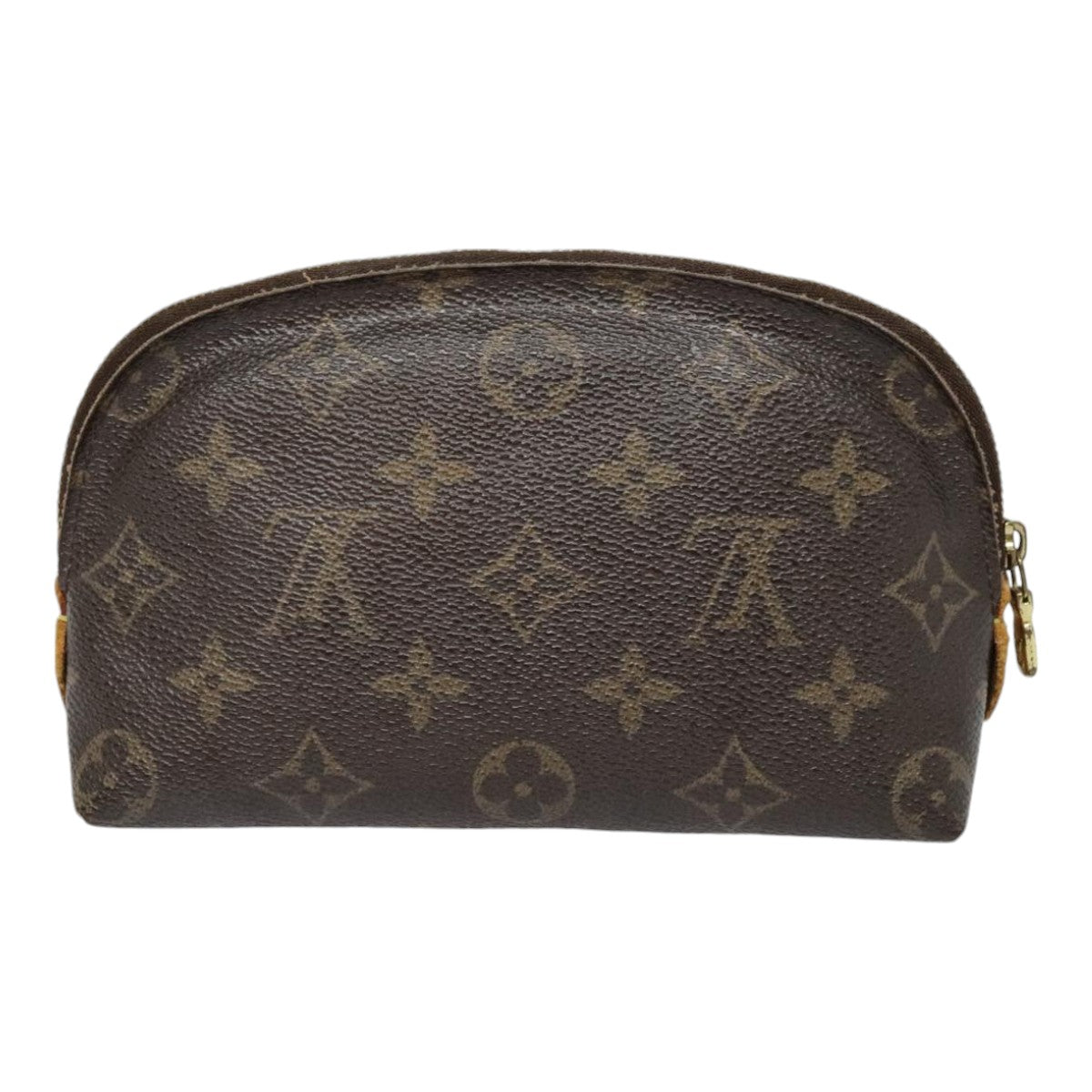 LOUIS VUITTON Monogram Pochette Cosmetic PM Cosmetic Pouch M47515 LV Auth 91925