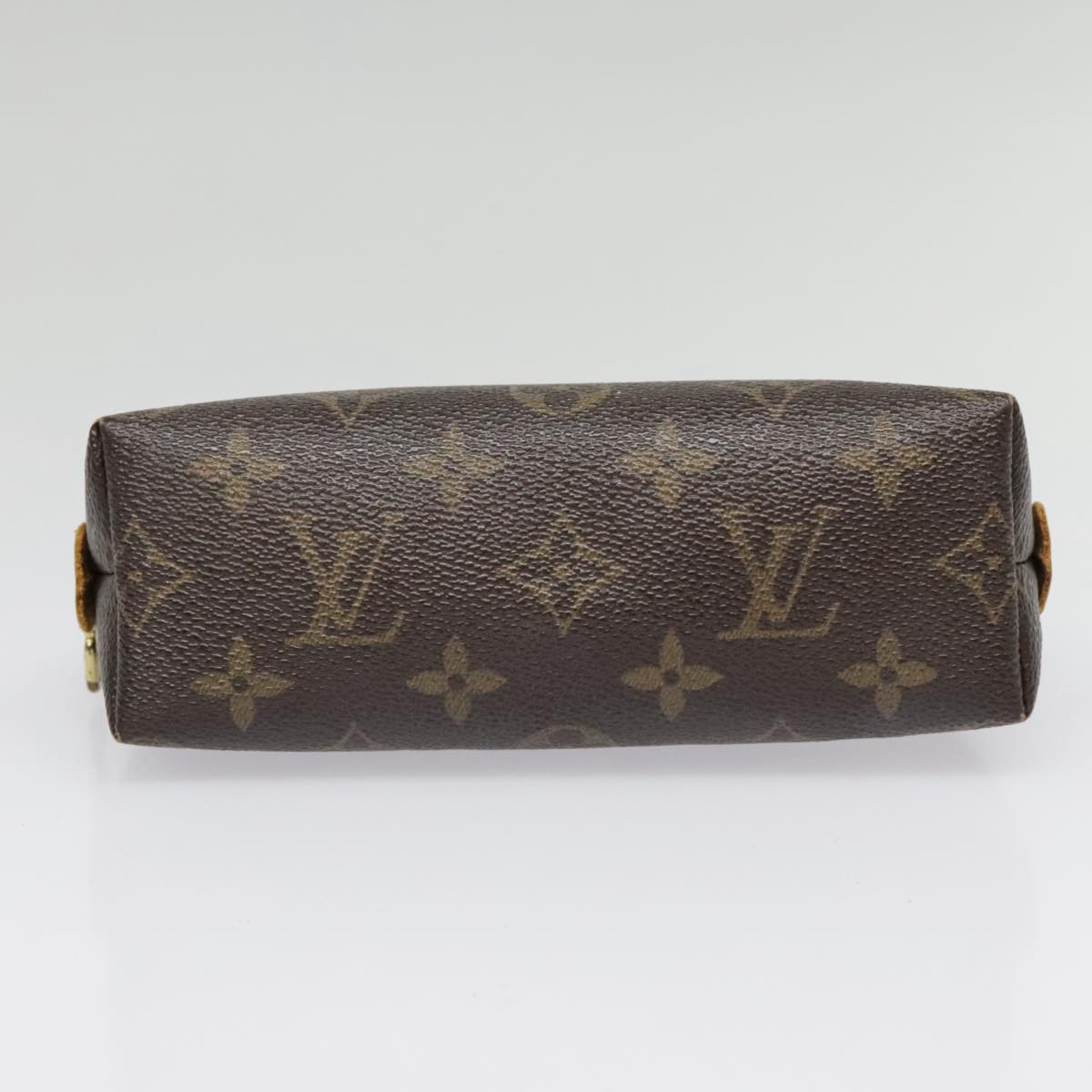 LOUIS VUITTON Monogram Pochette Cosmetic PM Cosmetic Pouch M47515 LV Auth 91925