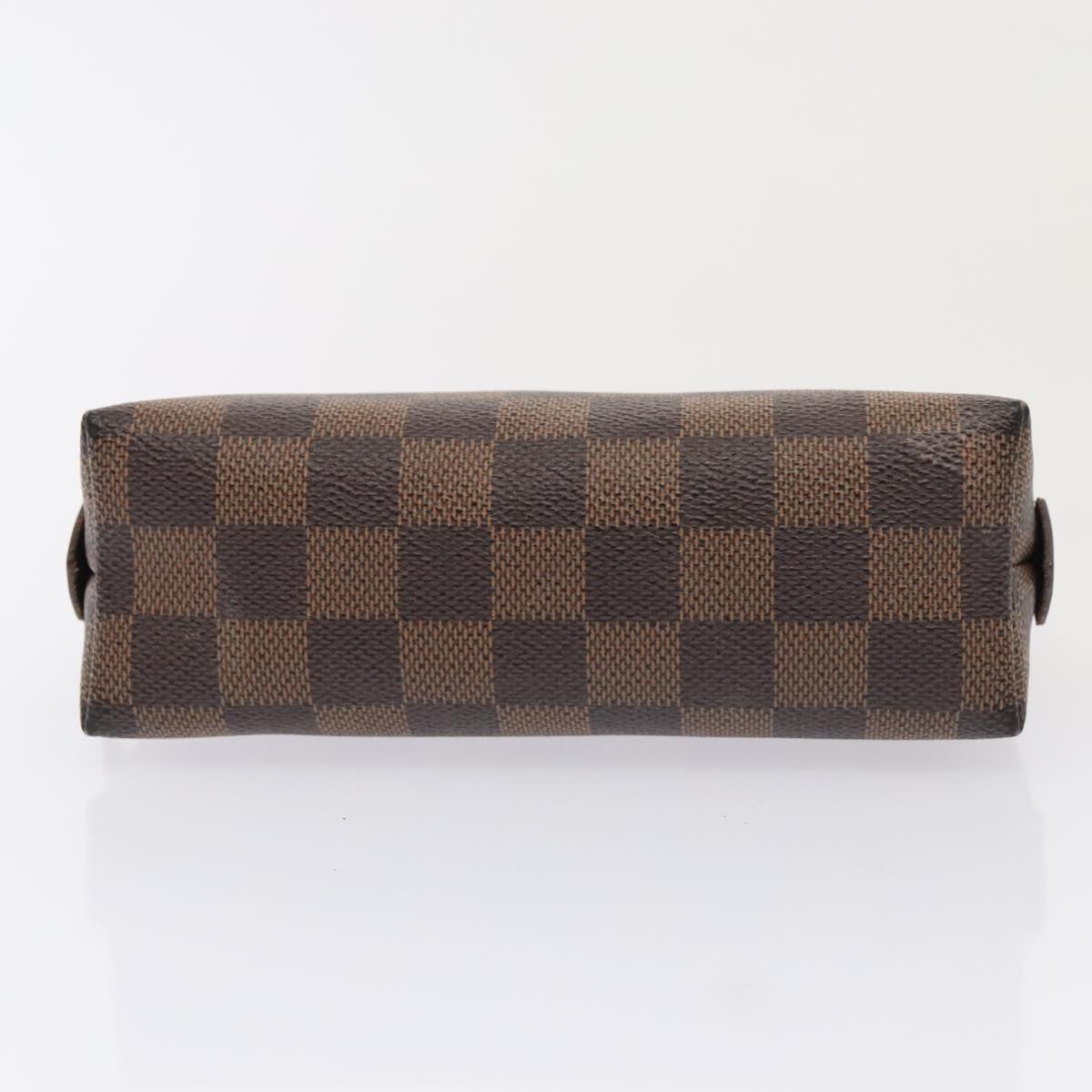 LOUIS VUITTON Damier Ebene Pochette Cosmetic PM Pouch N47516 LV Auth 91934