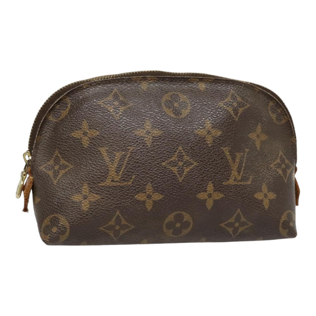 LOUIS VUITTON Monogram Pochette Cosmetic PM Cosmetic Pouch M47515 LV Auth 91935