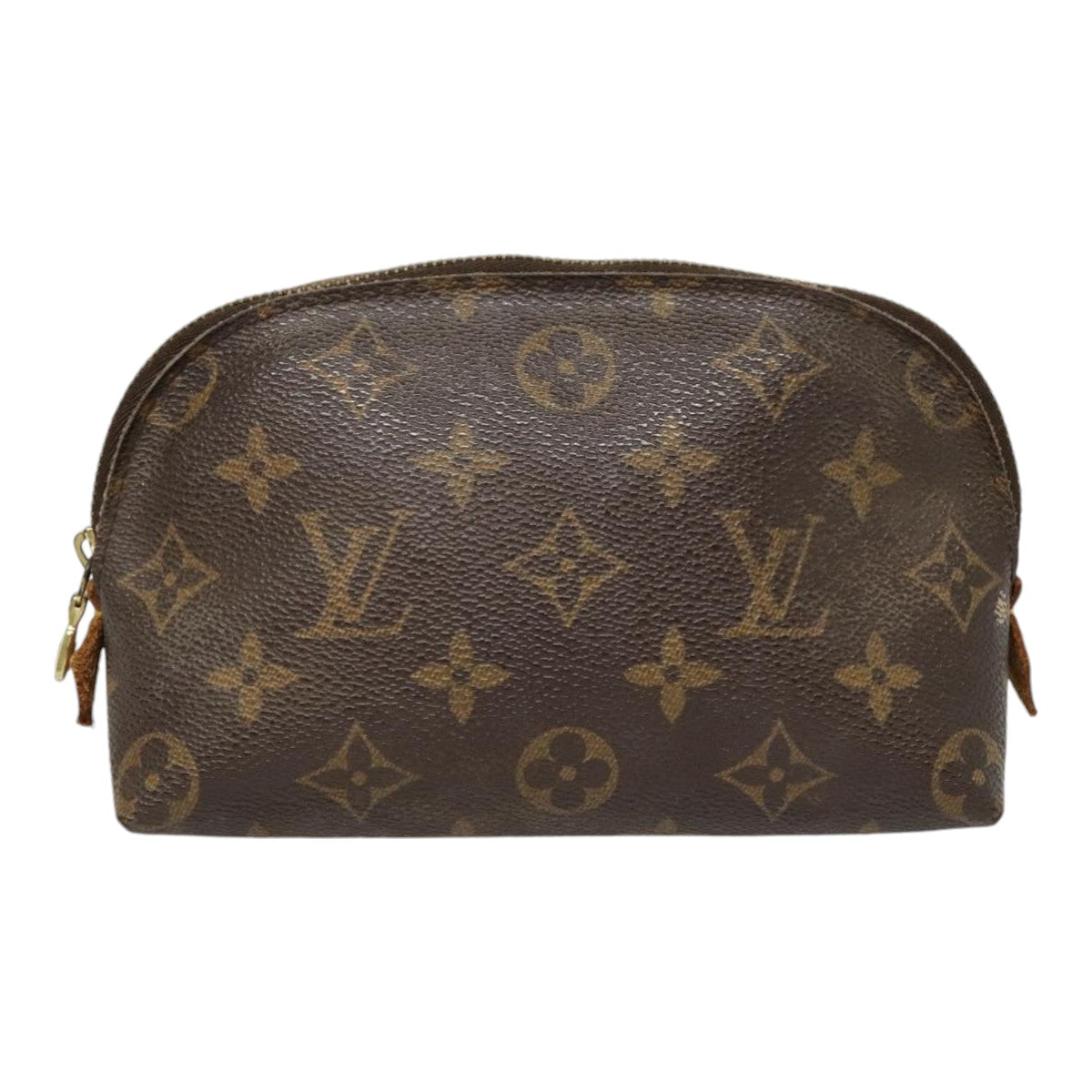 LOUIS VUITTON Monogram Pochette Cosmetic PM Cosmetic Pouch M47515 LV Auth 91935