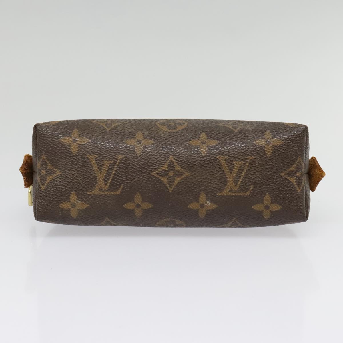 LOUIS VUITTON Monogram Pochette Cosmetic PM Cosmetic Pouch M47515 LV Auth 91935