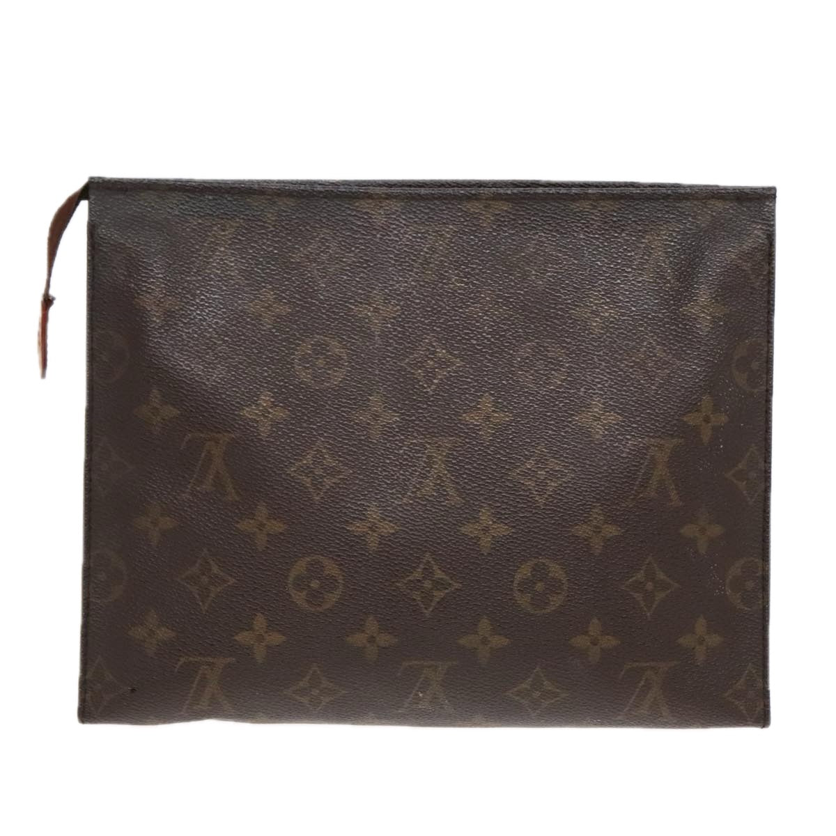 LOUIS VUITTON Monogram Poche Toilette 26 Pouch M47542 LV Auth 91938