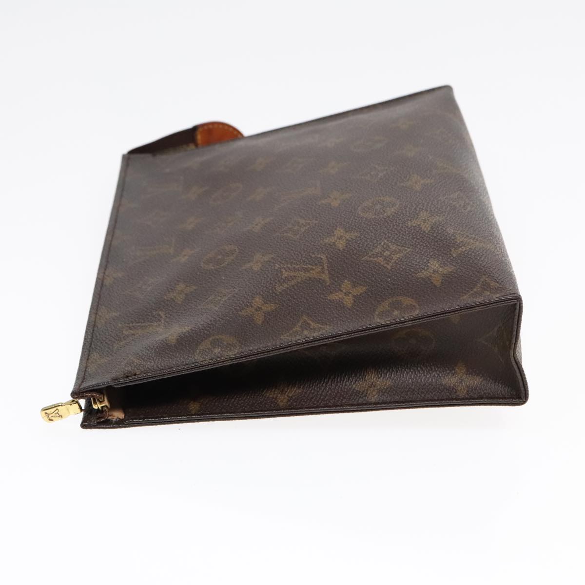 LOUIS VUITTON Monogram Poche Toilette 26 Pouch M47542 LV Auth 91938