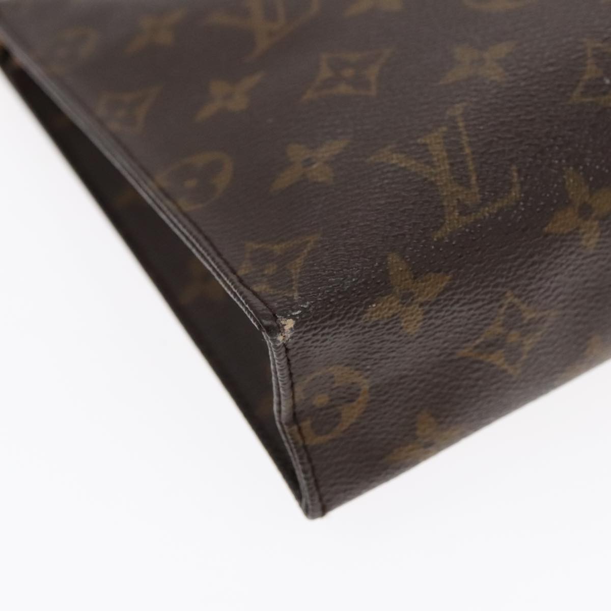 LOUIS VUITTON Monogram Poche Toilette 26 Pouch M47542 LV Auth 91938