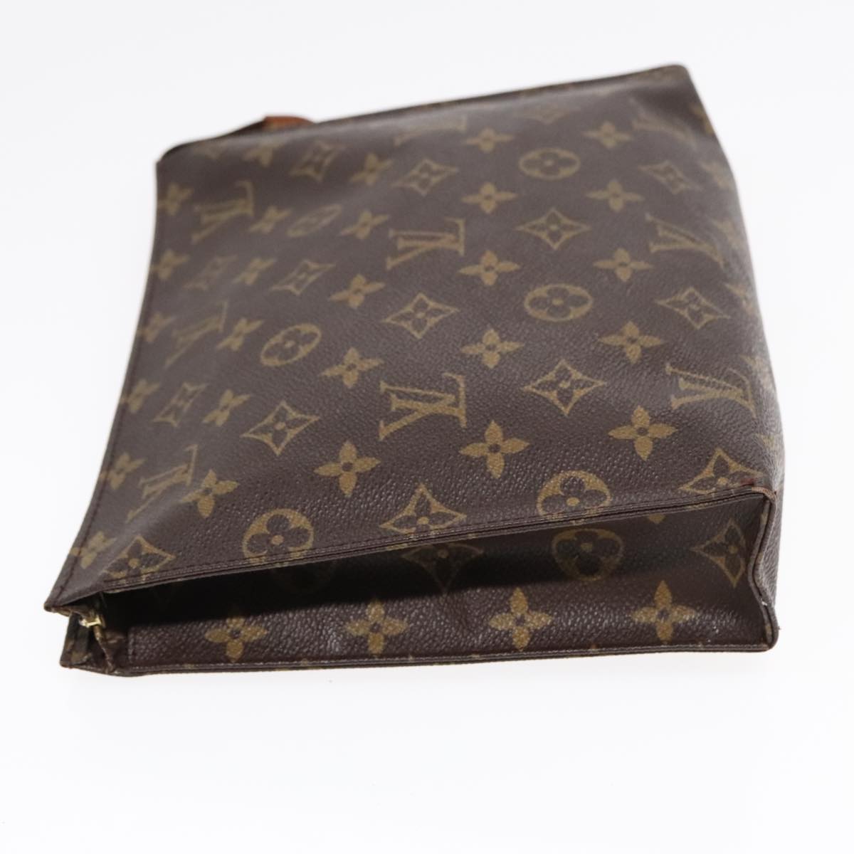 LOUIS VUITTON Monogram Poche Toilette 26 Pouch M47542 LV Auth 91940