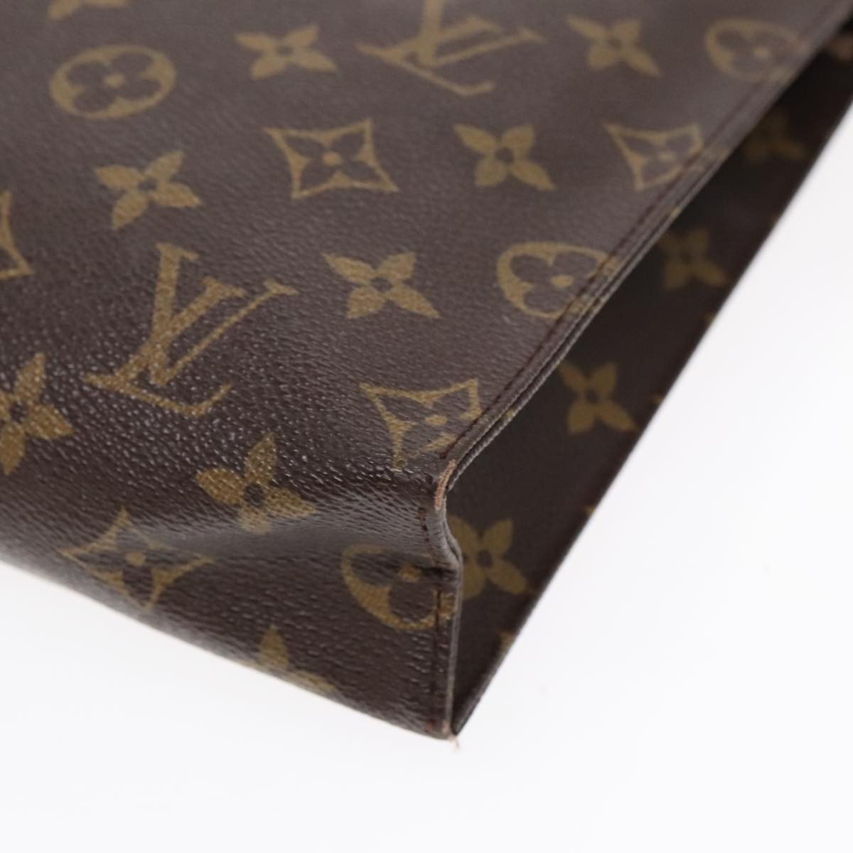 LOUIS VUITTON Monogram Poche Toilette 26 Pouch M47542 LV Auth 91940