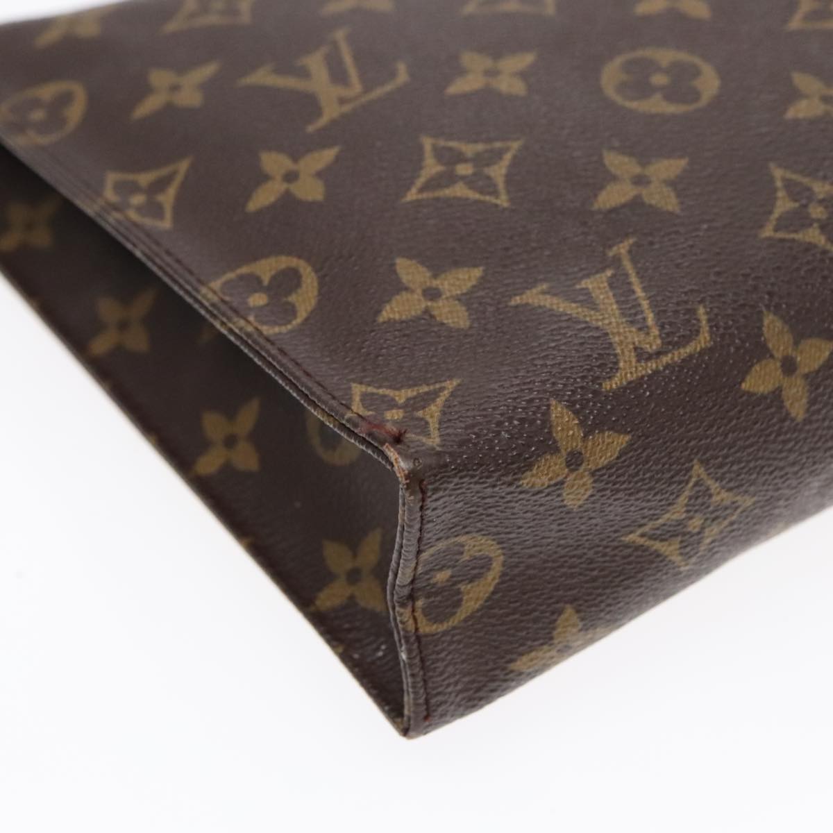 LOUIS VUITTON Monogram Poche Toilette 26 Pouch M47542 LV Auth 91940