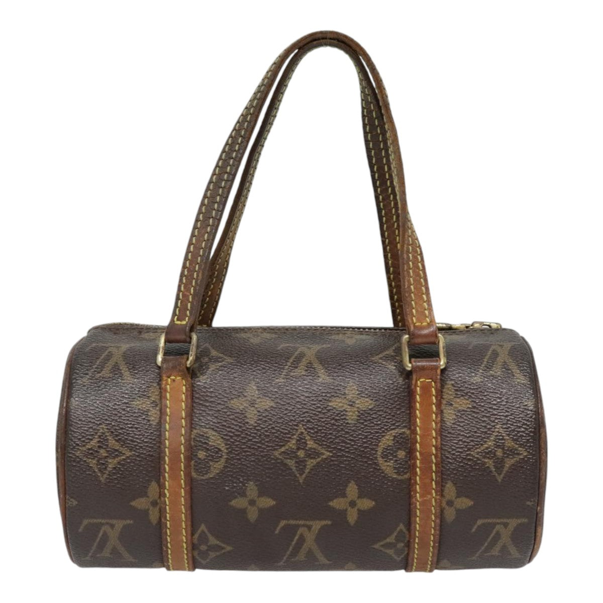 LOUIS VUITTON Monogram Papillon 19 Hand Bag M51389 LV Auth 91947