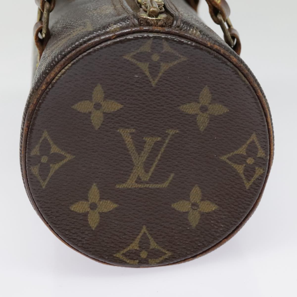 LOUIS VUITTON Monogram Papillon 19 Hand Bag M51389 LV Auth 91947