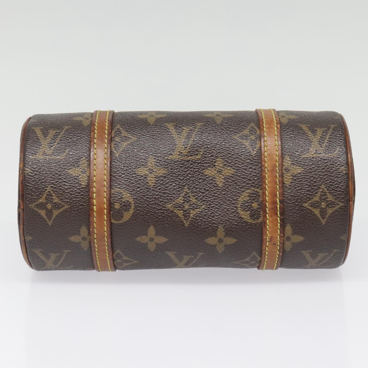 LOUIS VUITTON Monogram Papillon 19 Hand Bag M51389 LV Auth 91947