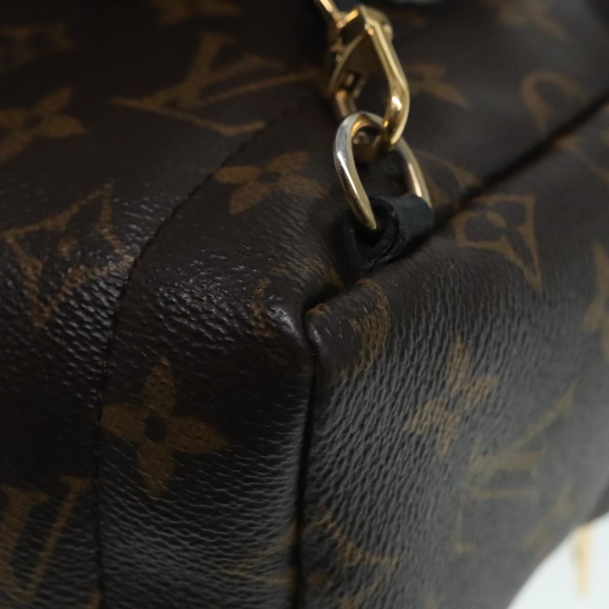 LOUIS VUITTON Monogram Palm Springs PM Backpack M41560 LV Auth 91948