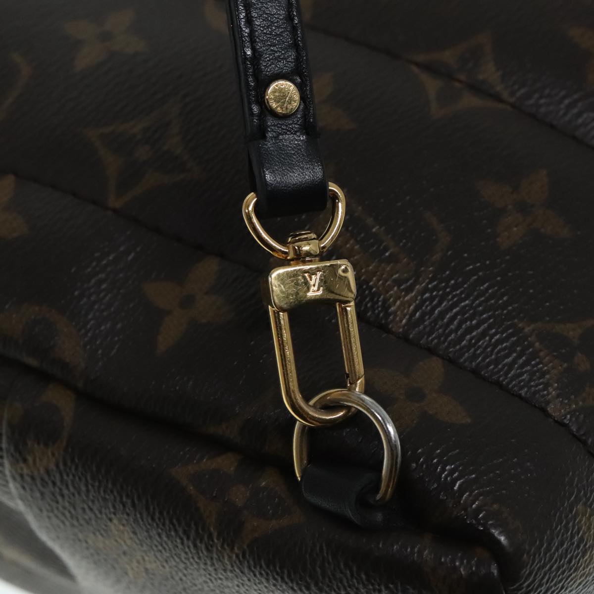 LOUIS VUITTON Monogram Palm Springs PM Backpack M41560 LV Auth 91948