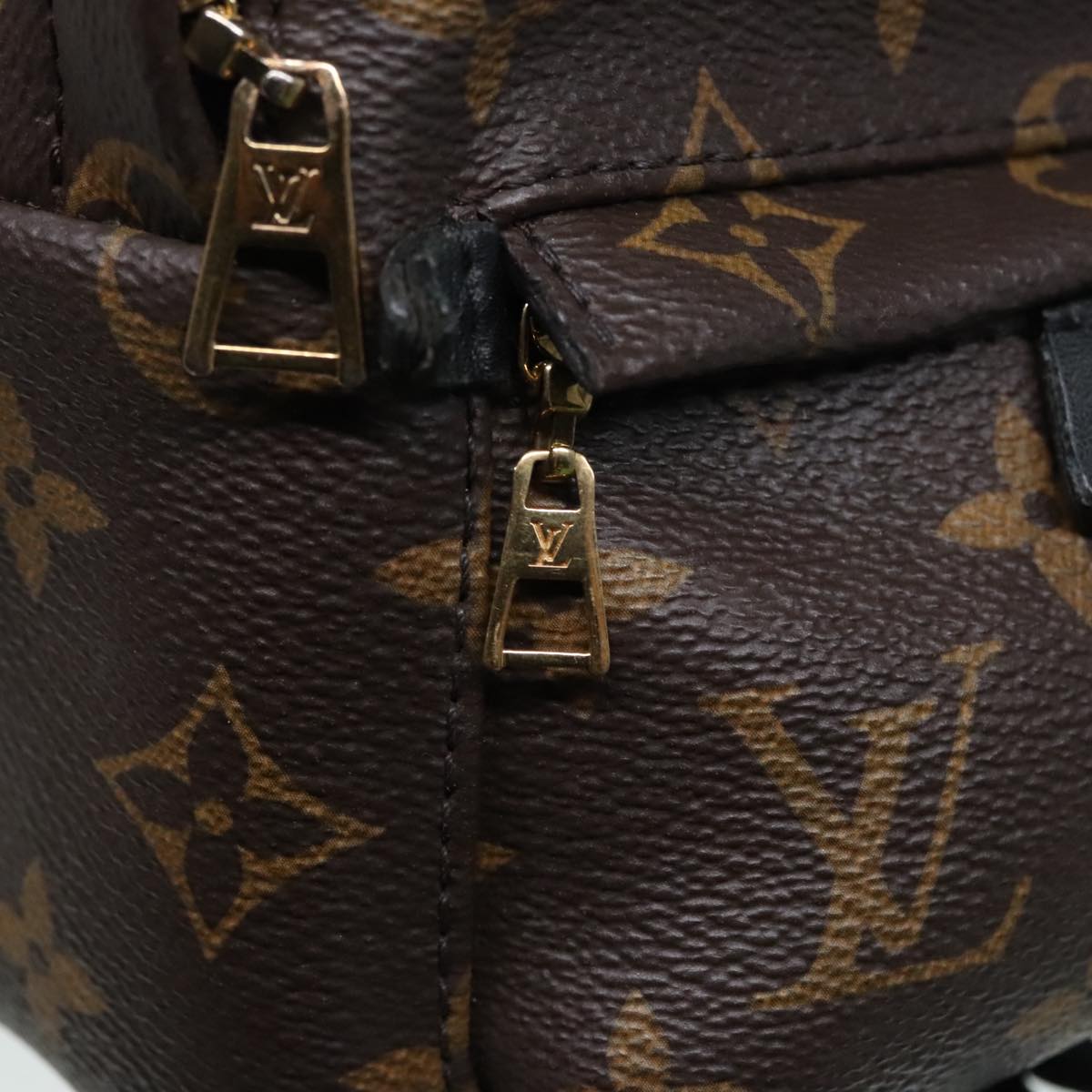 LOUIS VUITTON Monogram Palm Springs PM Backpack M41560 LV Auth 91948