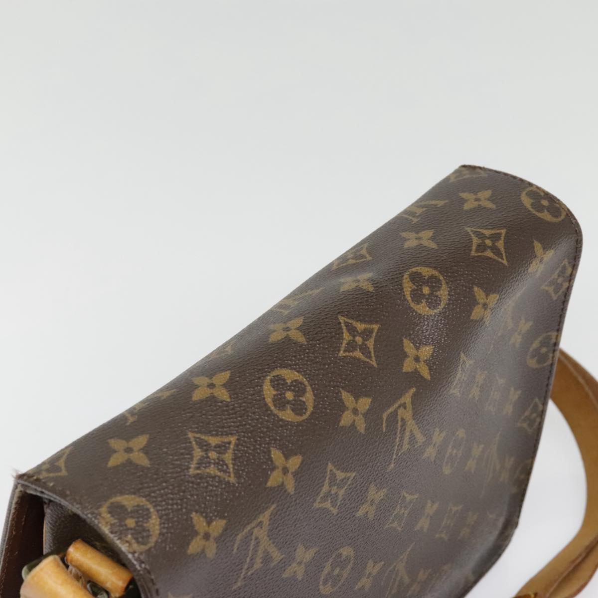 LOUIS VUITTON Monogram Cartouchiere GM Shoulder Bag M51252 LV Auth 91963