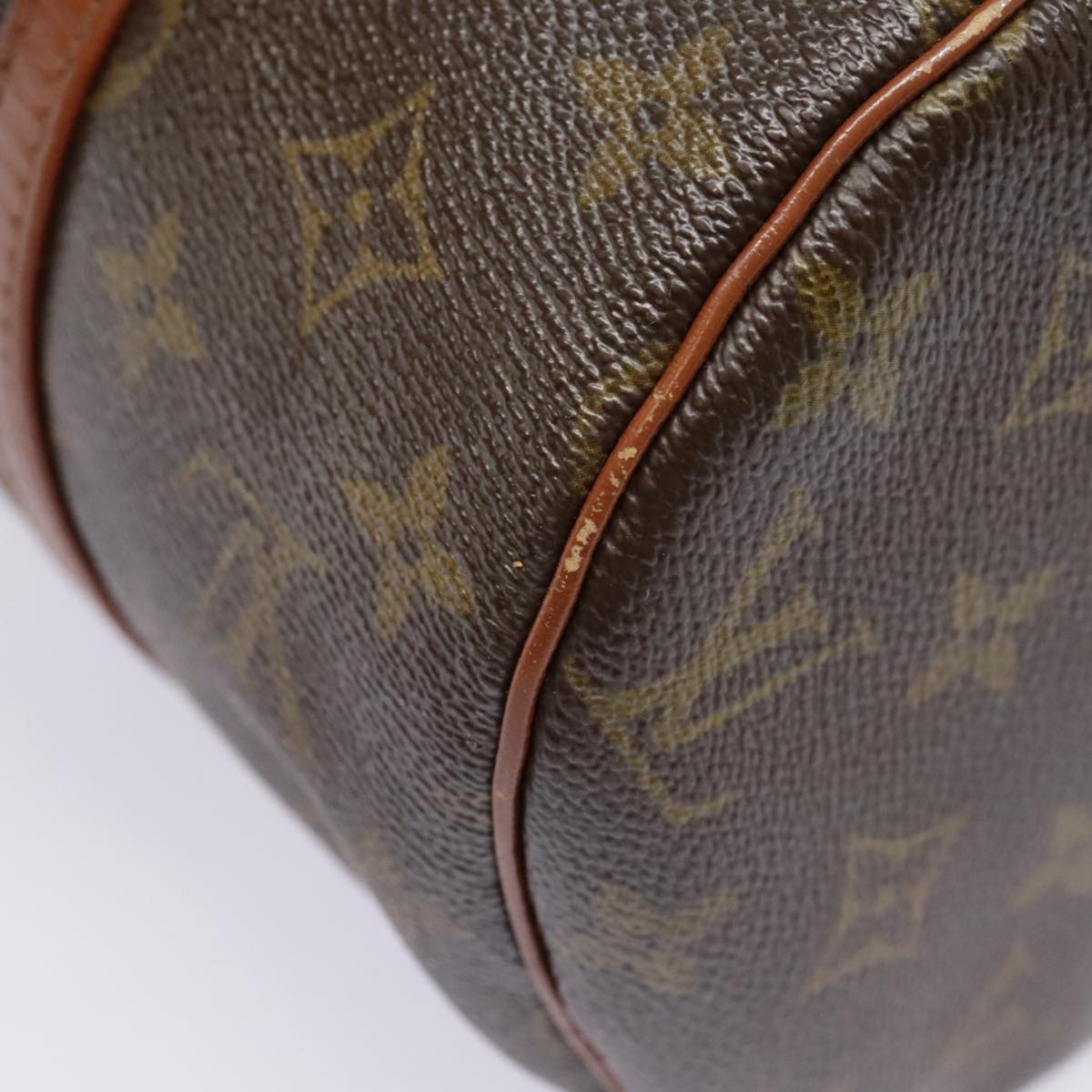 LOUIS VUITTON Monogram Papillon 30 Hand Bag M51385 LV Auth 91977