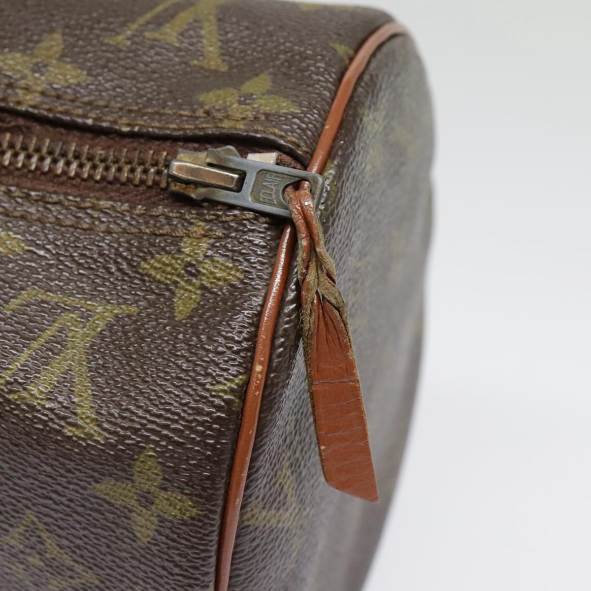 LOUIS VUITTON Monogram Papillon 30 Hand Bag M51385 LV Auth 91977