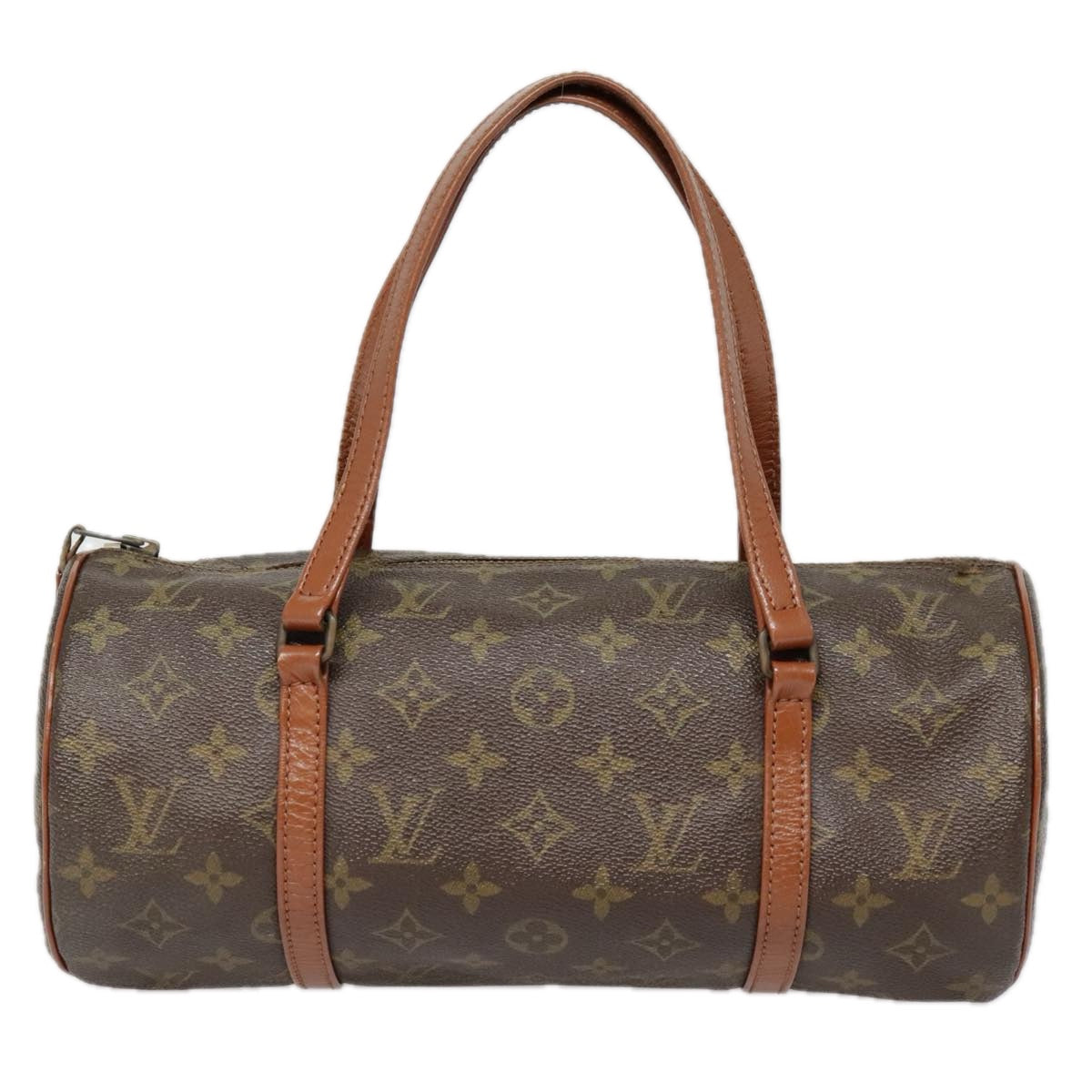 LOUIS VUITTON Monogram Papillon 30 Hand Bag M51385 LV Auth 91977