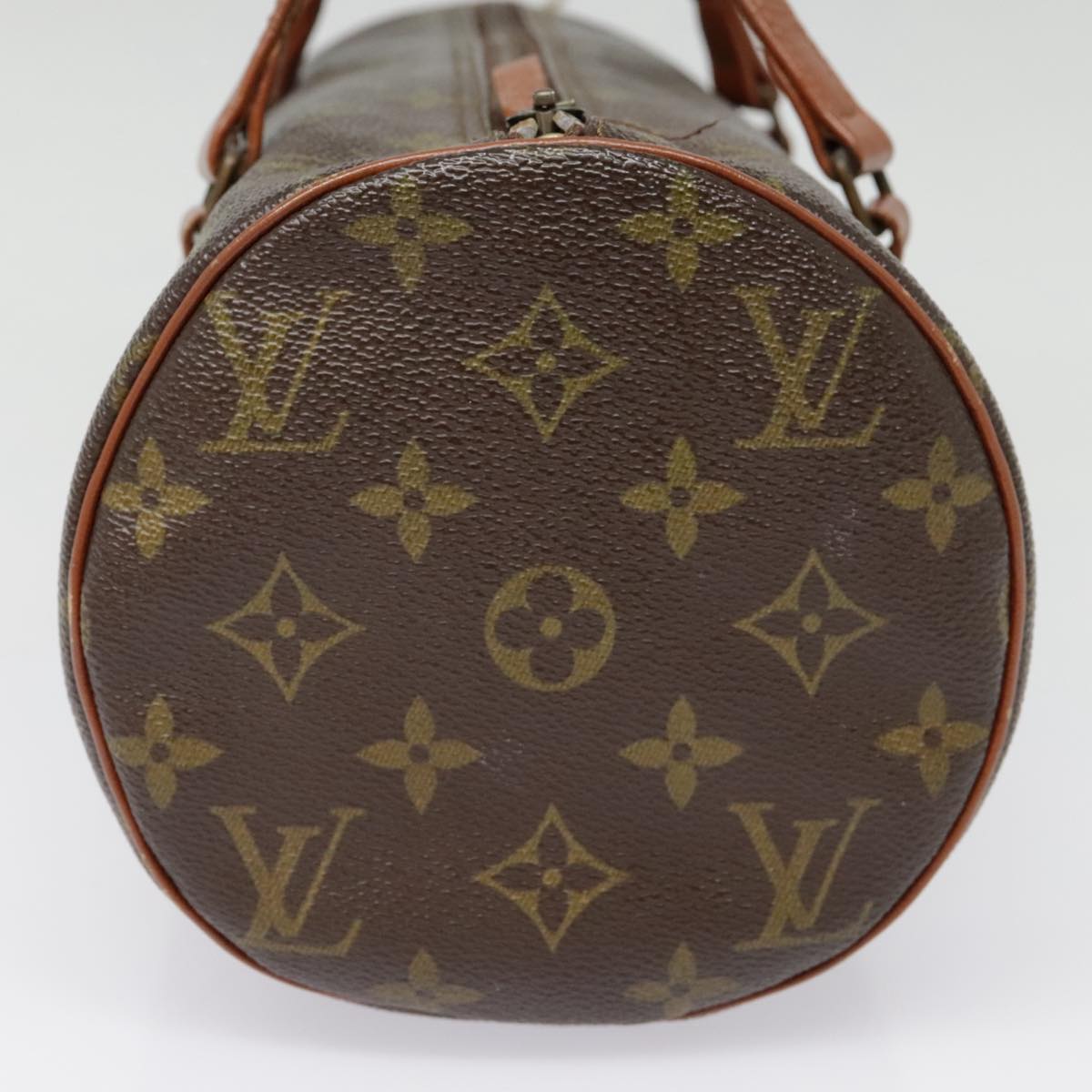 LOUIS VUITTON Monogram Papillon 30 Hand Bag M51385 LV Auth 91977