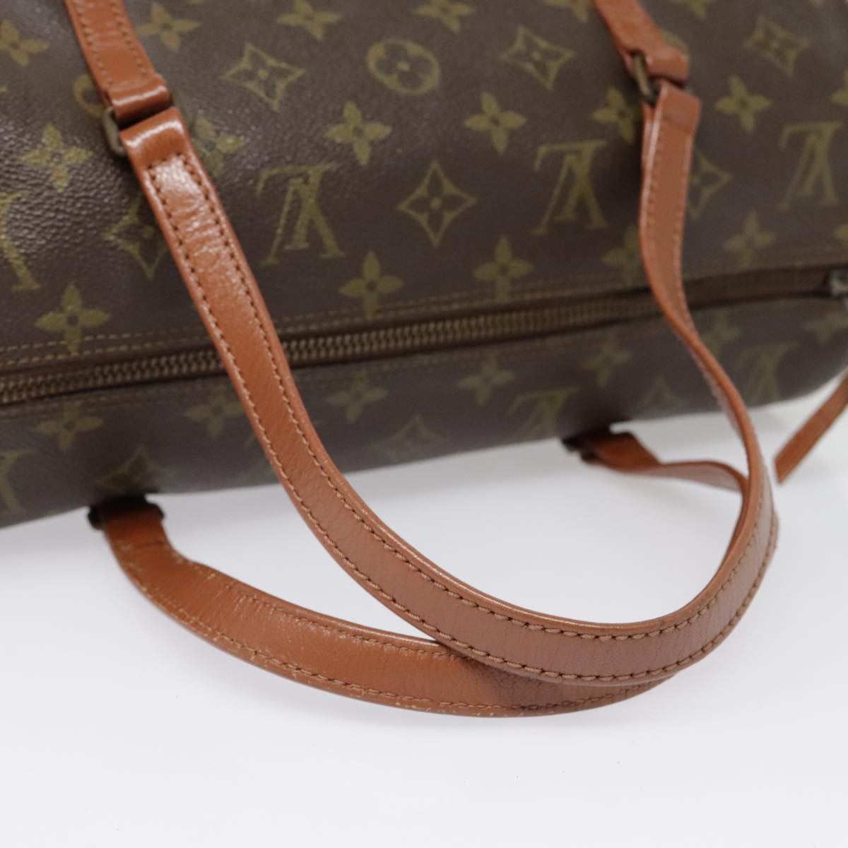 LOUIS VUITTON Monogram Papillon 30 Hand Bag M51385 LV Auth 91977