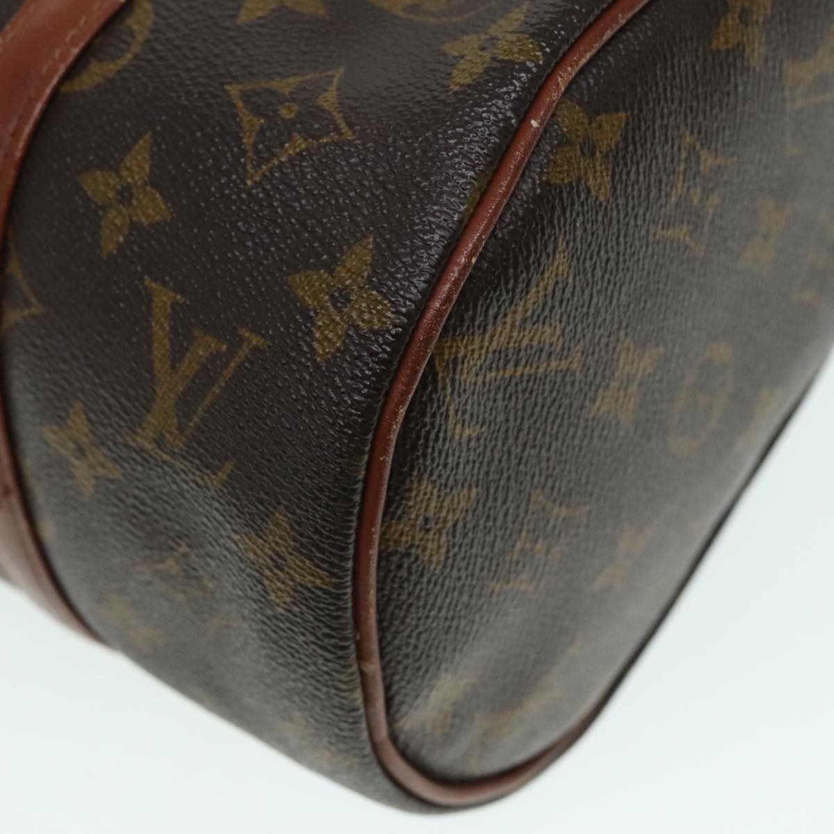 LOUIS VUITTON Monogram Papillon 30 Hand Bag M51385 LV Auth 91979