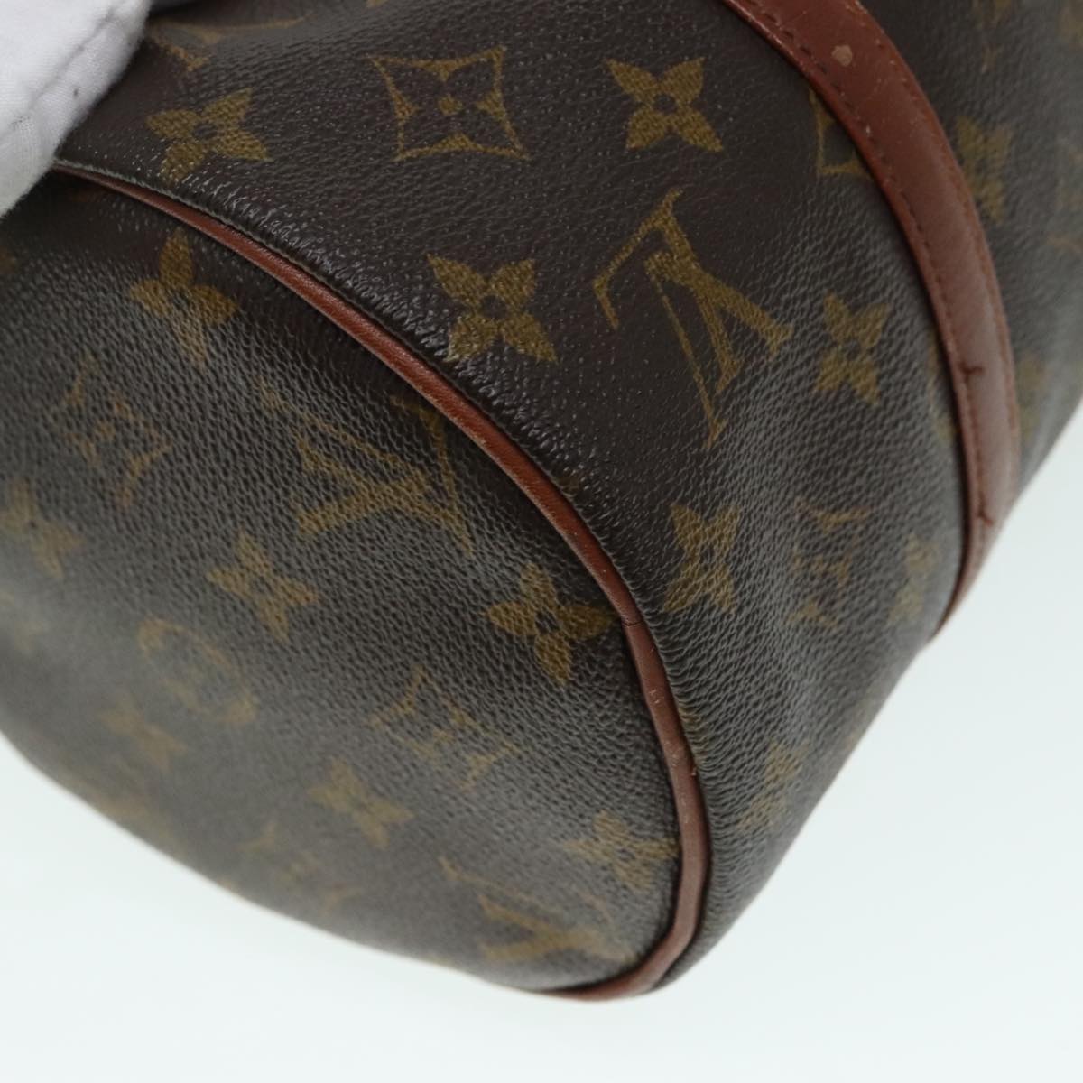 LOUIS VUITTON Monogram Papillon 30 Hand Bag M51385 LV Auth 91979