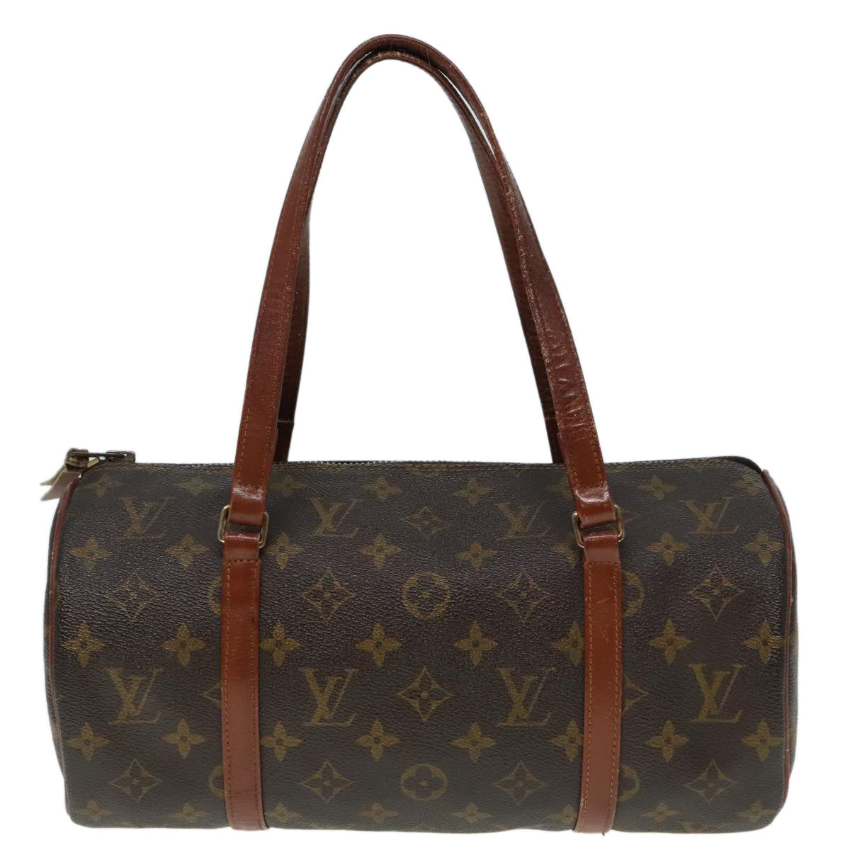 LOUIS VUITTON Monogram Papillon 30 Hand Bag M51385 LV Auth 91979