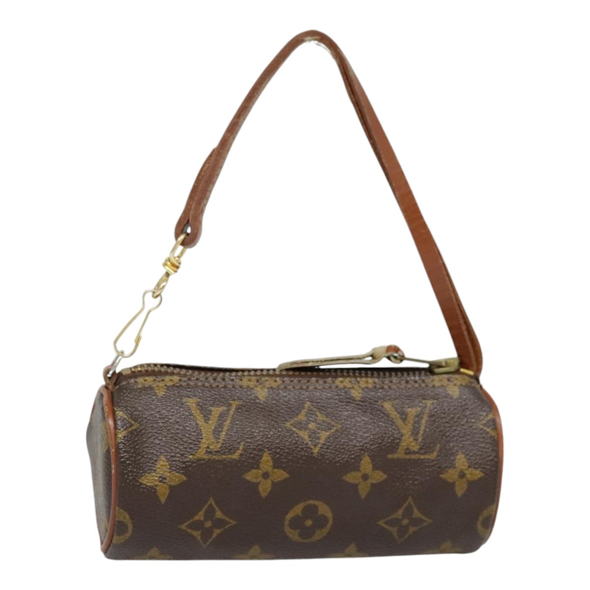 LOUIS VUITTON Monogram Papillon Pouch Vintage LV Auth 91980