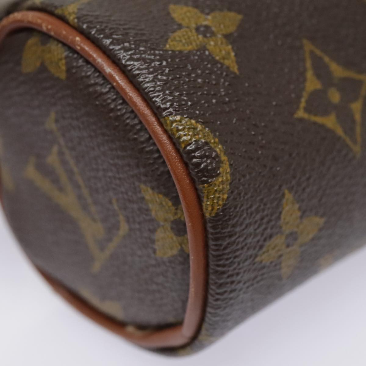 LOUIS VUITTON Monogram Papillon Pouch Vintage LV Auth 91980