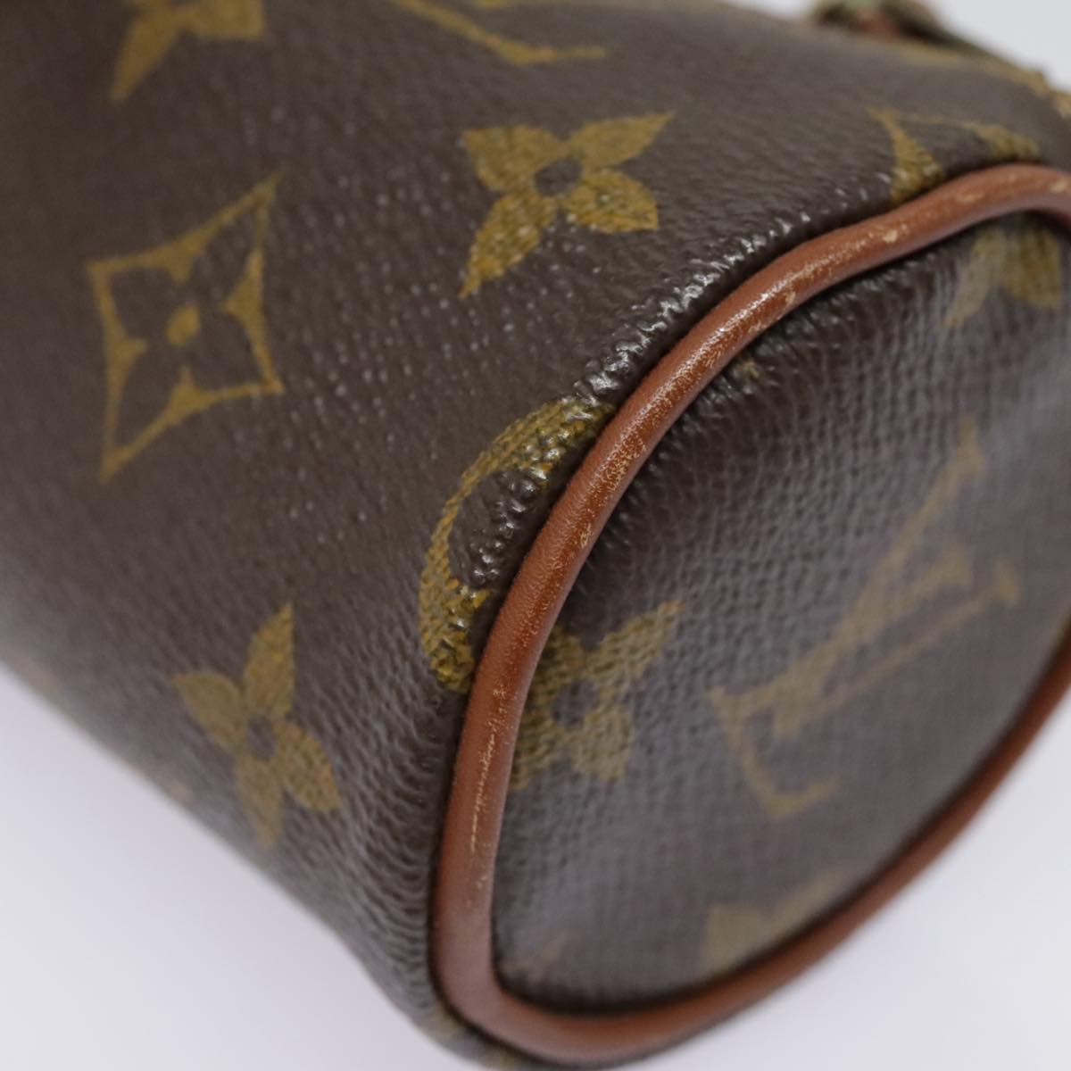 LOUIS VUITTON Monogram Papillon Pouch Vintage LV Auth 91980