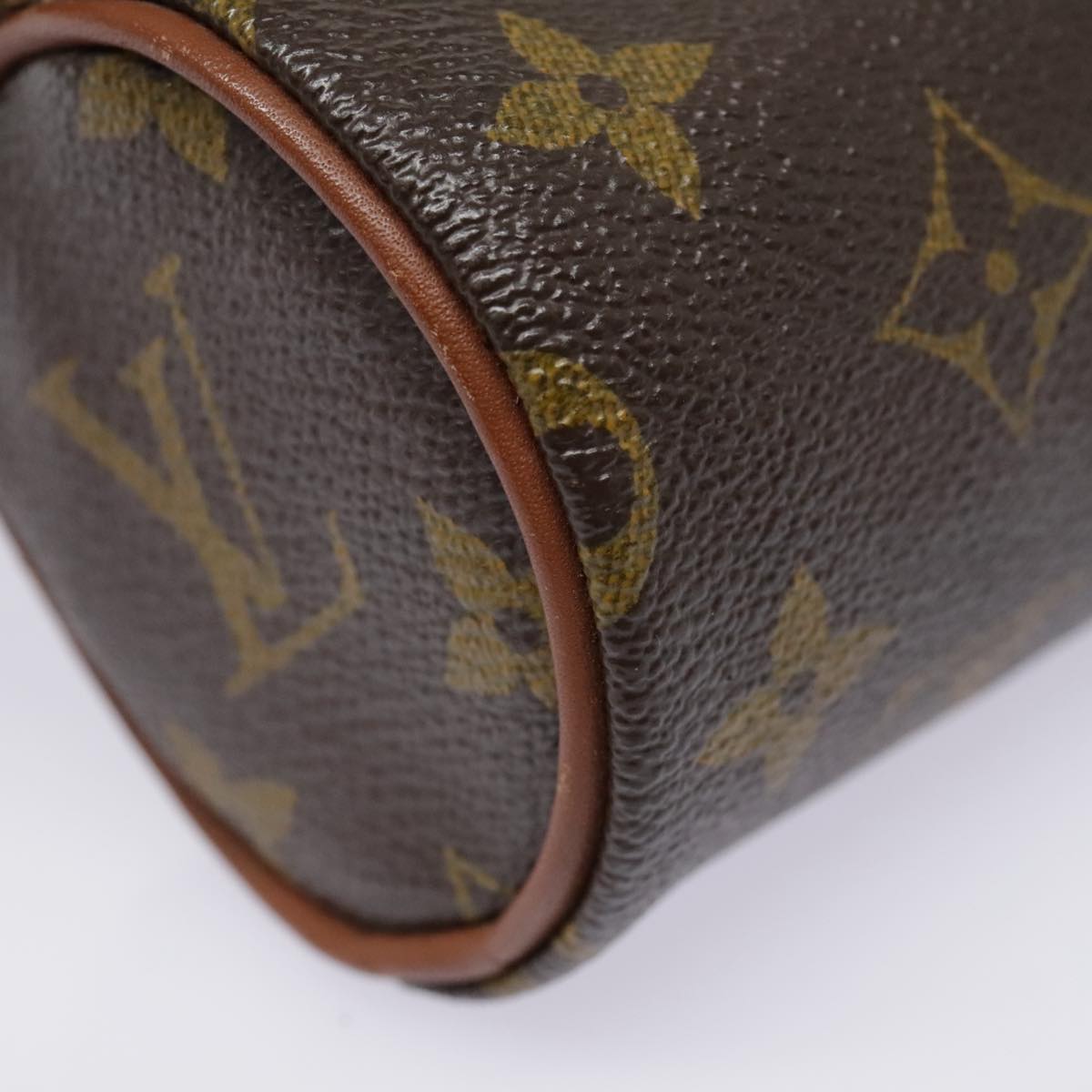 LOUIS VUITTON Monogram Papillon Pouch Vintage LV Auth 91980