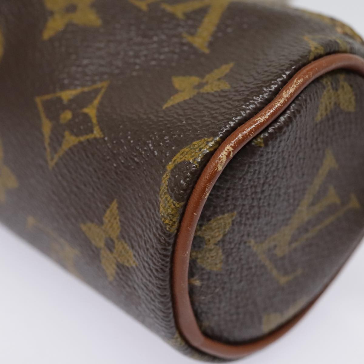 LOUIS VUITTON Monogram Papillon Pouch Vintage LV Auth 91980