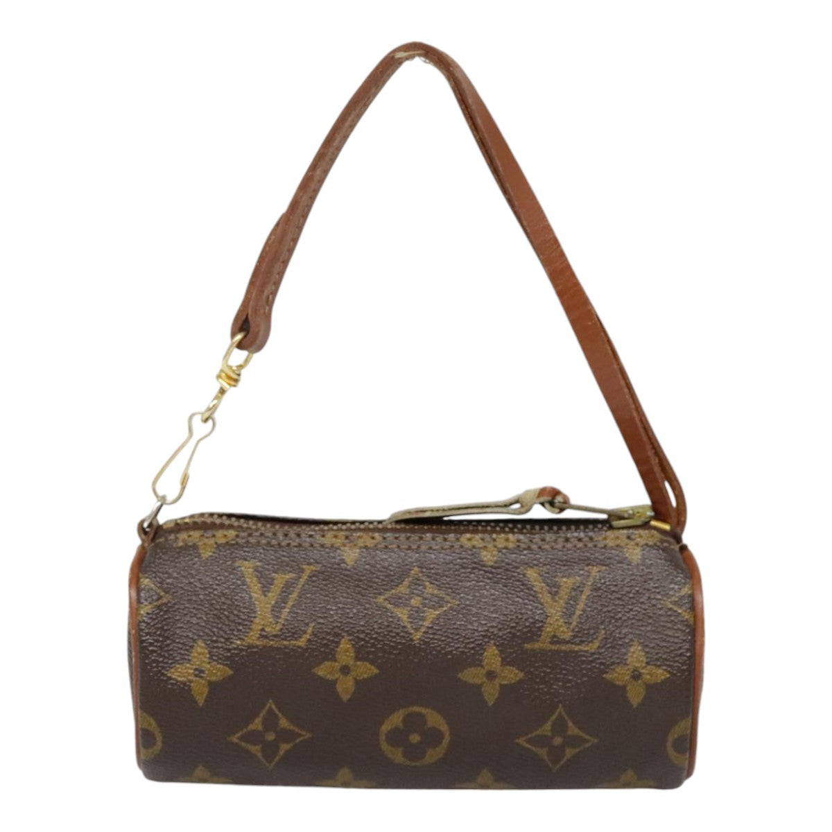 LOUIS VUITTON Monogram Papillon Pouch Vintage LV Auth 91980