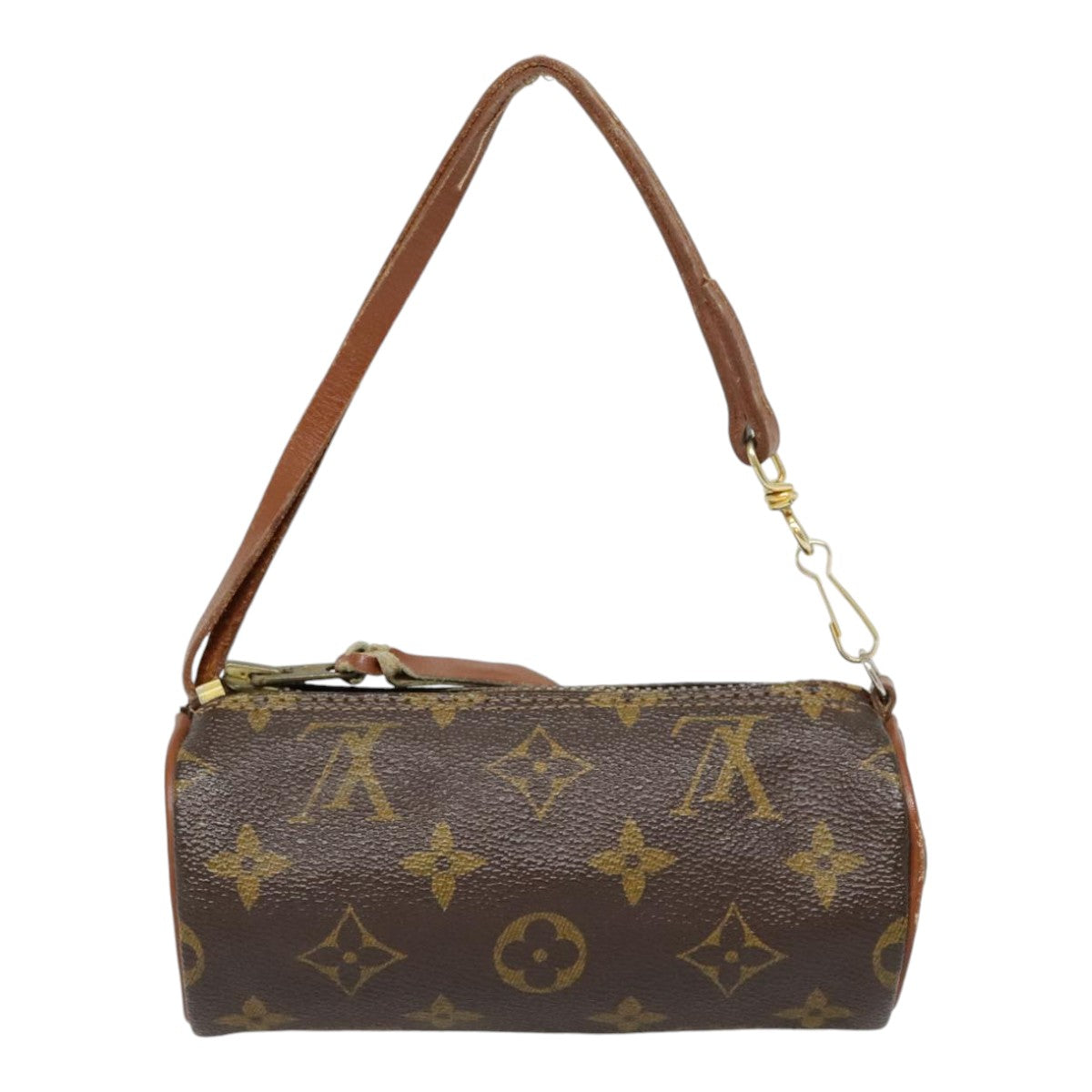 LOUIS VUITTON Monogram Papillon Pouch Vintage LV Auth 91980