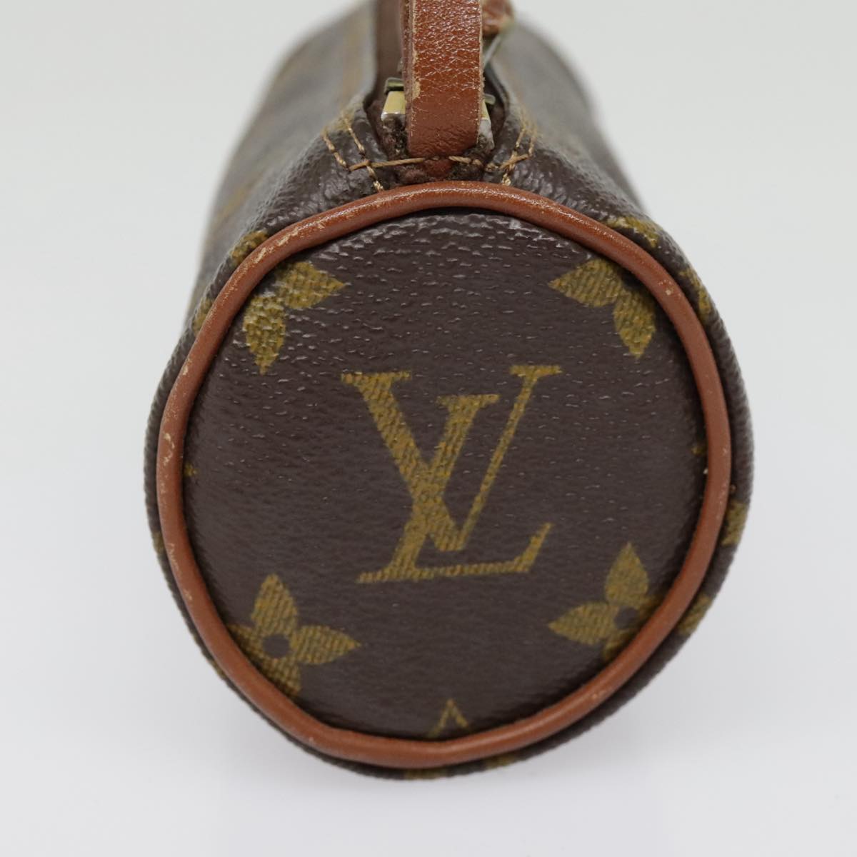 LOUIS VUITTON Monogram Papillon Pouch Vintage LV Auth 91980