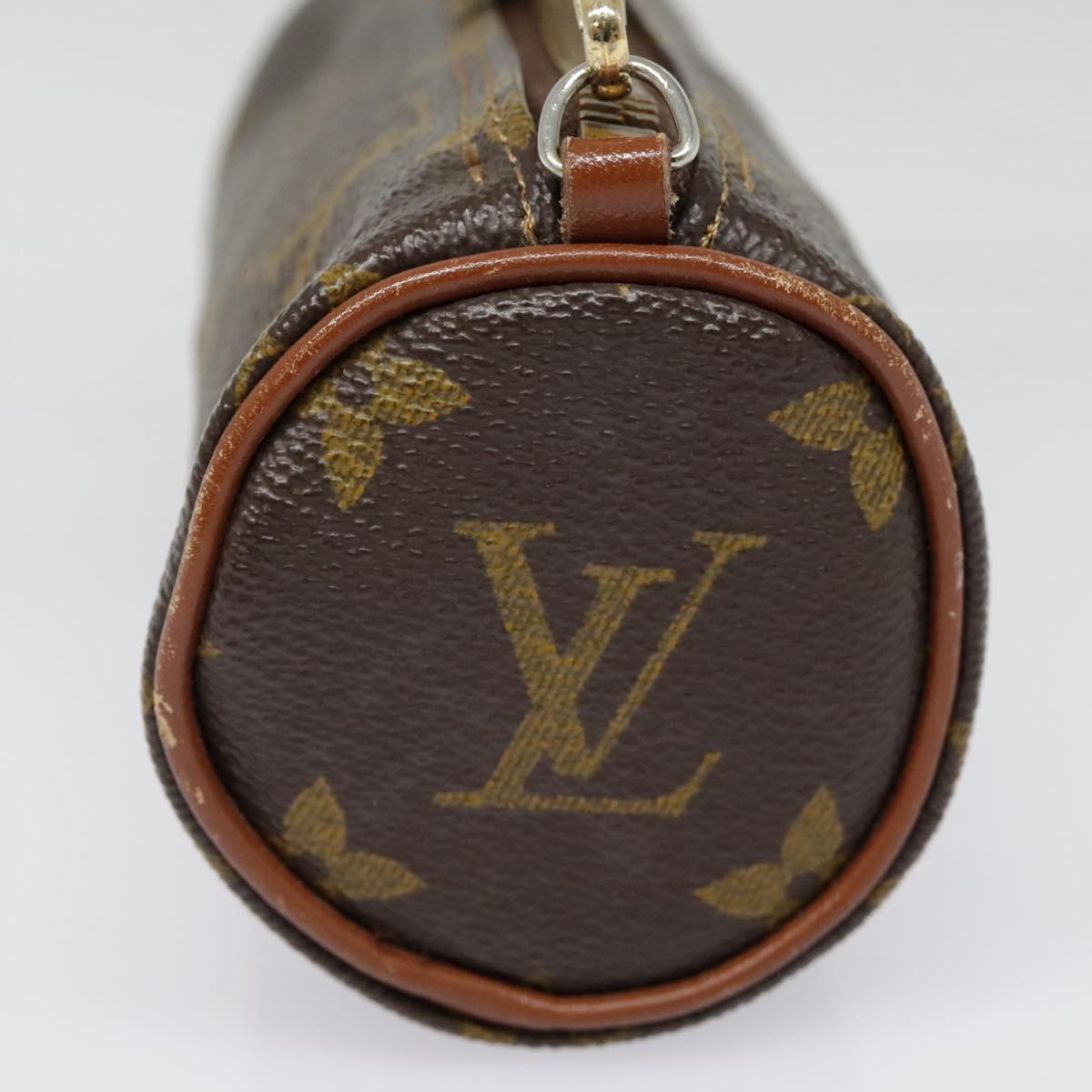 LOUIS VUITTON Monogram Papillon Pouch Vintage LV Auth 91980