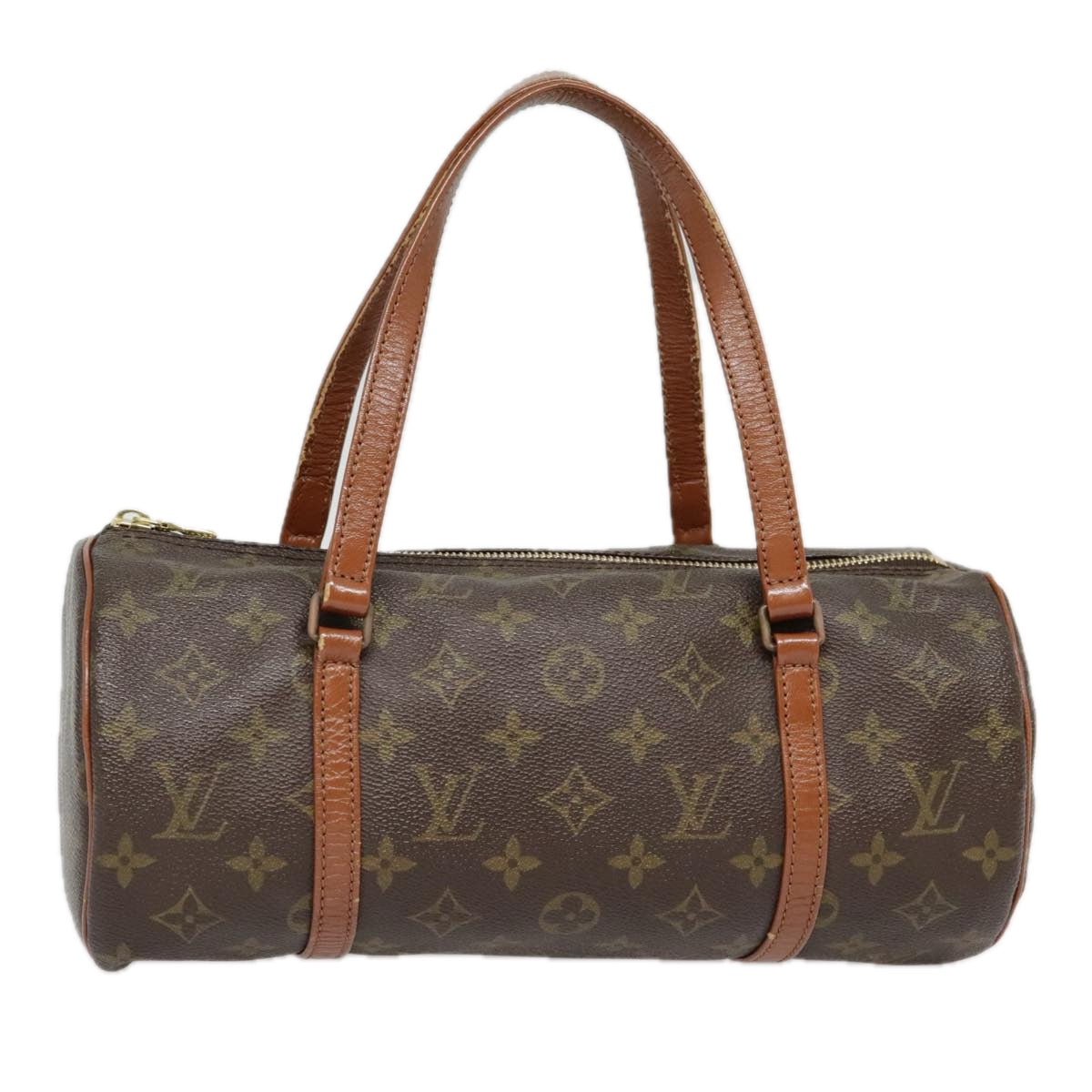 LOUIS VUITTON Monogram Papillon 30 Hand Bag M51385 LV Auth 91981