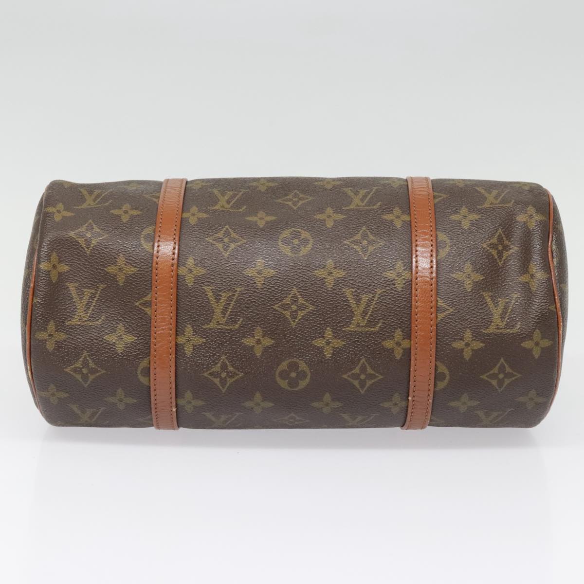 LOUIS VUITTON Monogram Papillon 30 Hand Bag M51385 LV Auth 91981