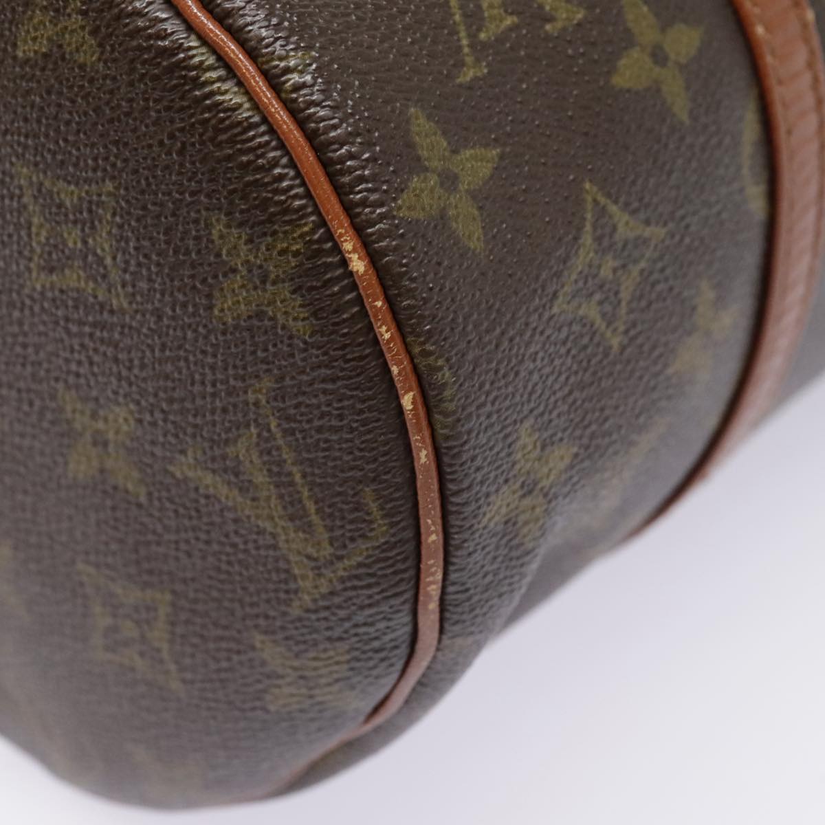 LOUIS VUITTON Monogram Papillon 30 Hand Bag M51385 LV Auth 91981