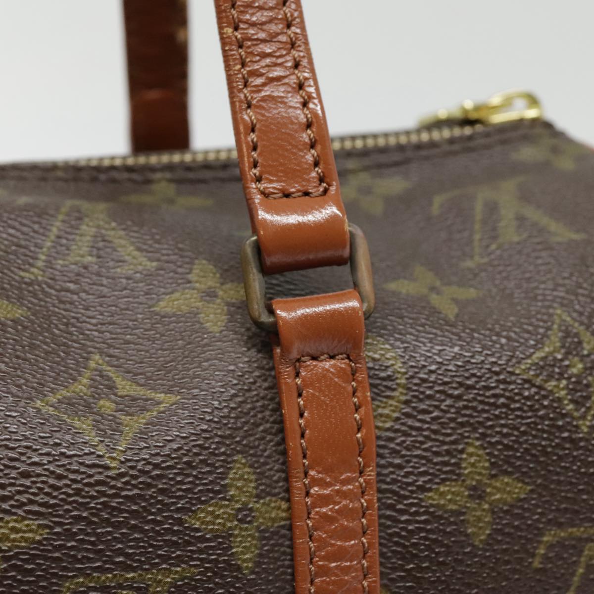 LOUIS VUITTON Monogram Papillon 30 Hand Bag M51385 LV Auth 91981