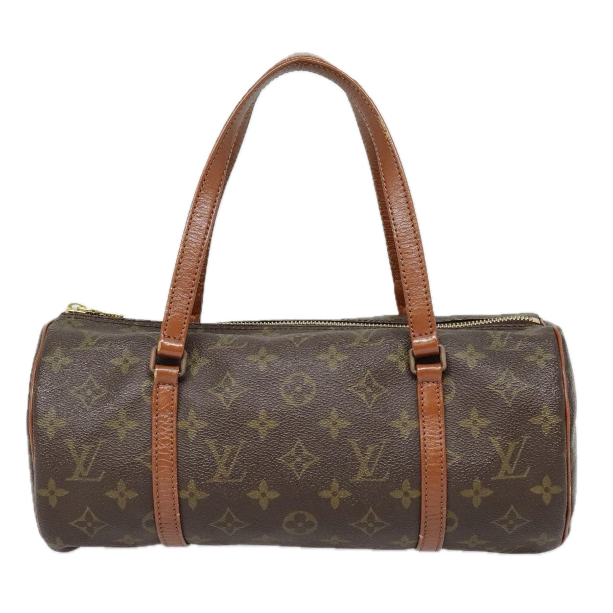 LOUIS VUITTON Monogram Papillon 30 Hand Bag M51385 LV Auth 91981