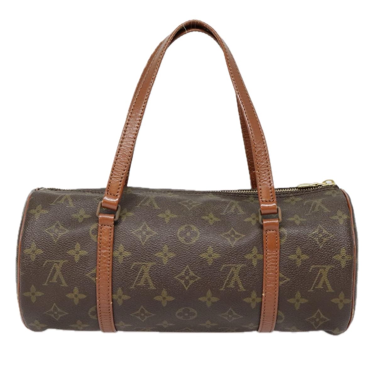 LOUIS VUITTON Monogram Papillon 30 Hand Bag M51385 LV Auth 91981