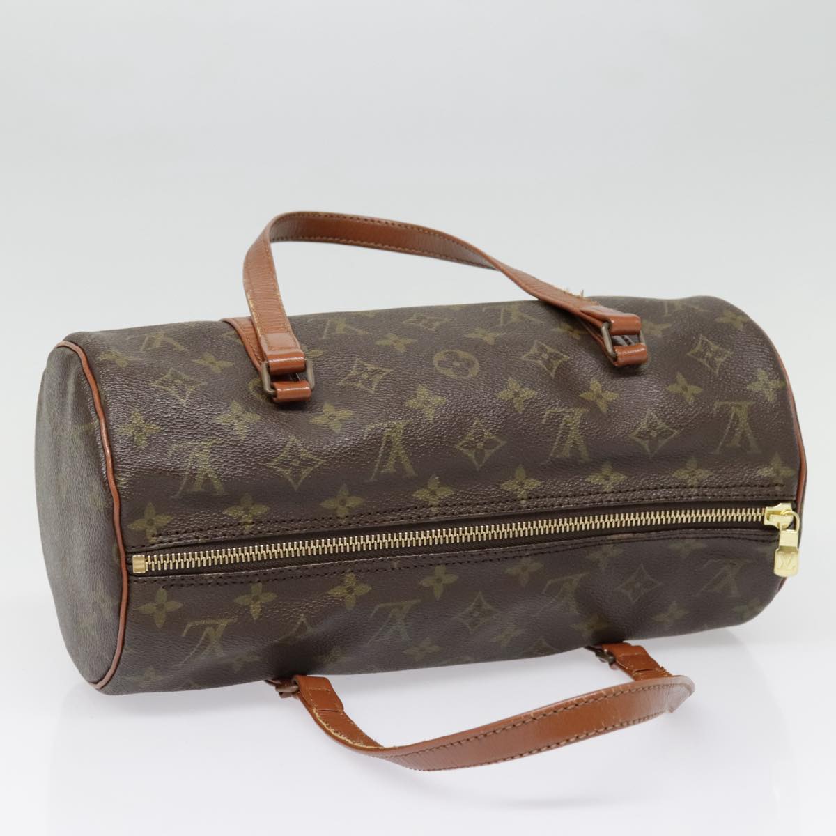 LOUIS VUITTON Monogram Papillon 30 Hand Bag M51385 LV Auth 91981