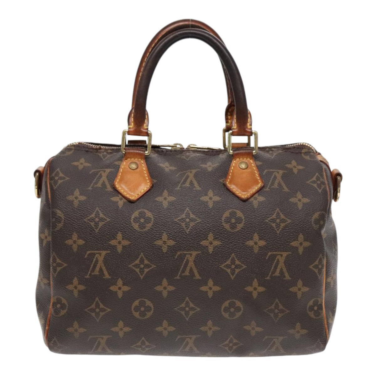 LOUIS VUITTON Monogram Speedy Bandouliere 25 Hand Bag 2way M45948 LV Auth 91983