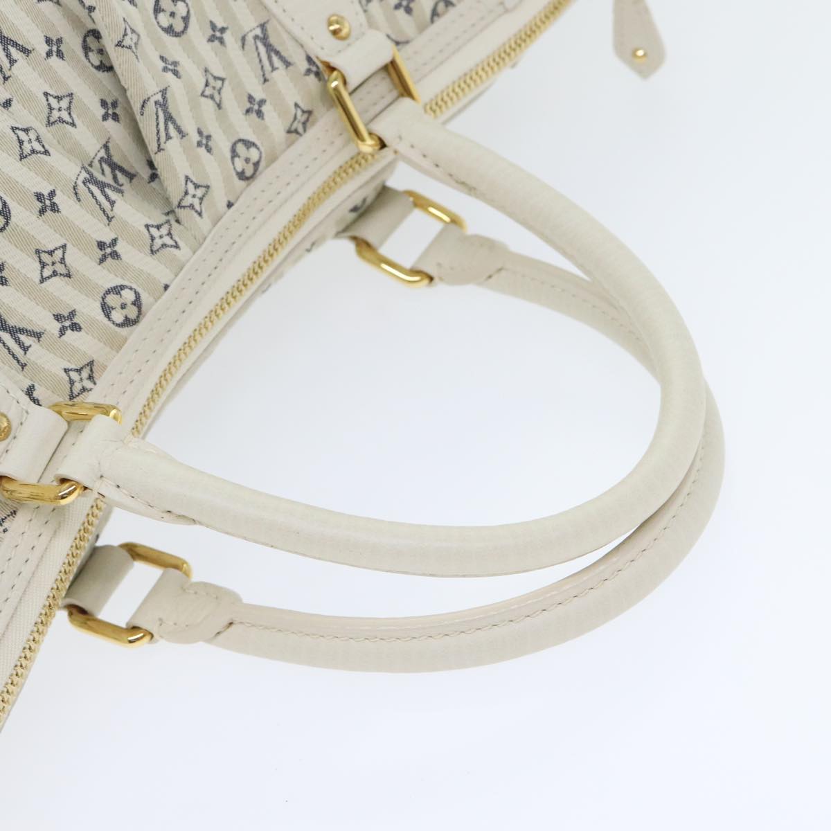 LOUIS VUITTON Monogram Mini Lin Croisette Marina GM Bag 2way M95492 Auth 92003