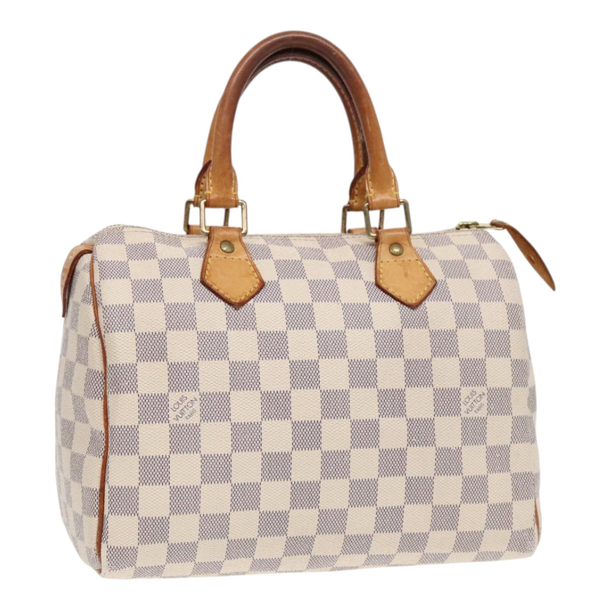 LOUIS VUITTON Damier Azur Speedy 25 Hand Bag N41534 LV Auth 92015