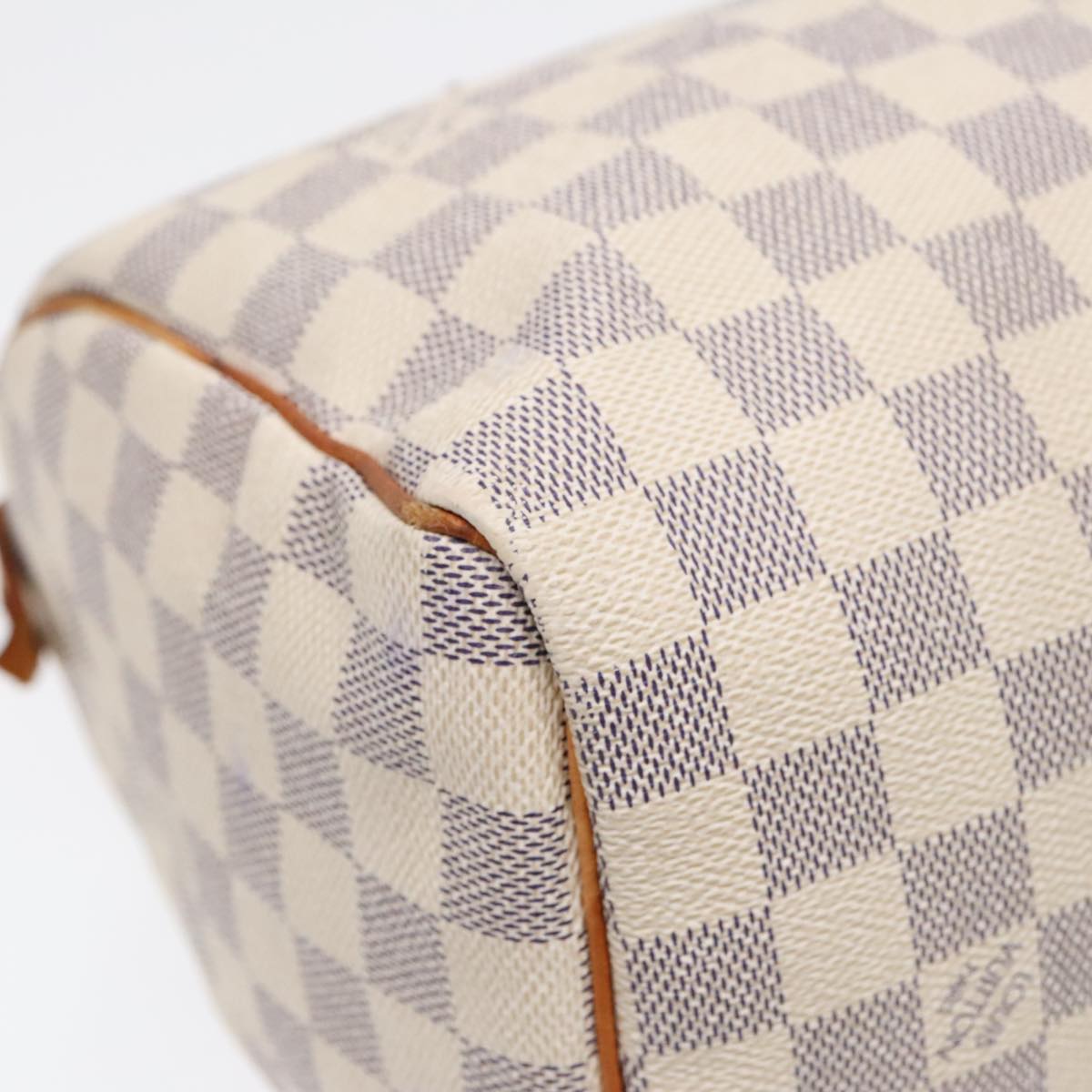 LOUIS VUITTON Damier Azur Speedy 25 Hand Bag N41534 LV Auth 92015