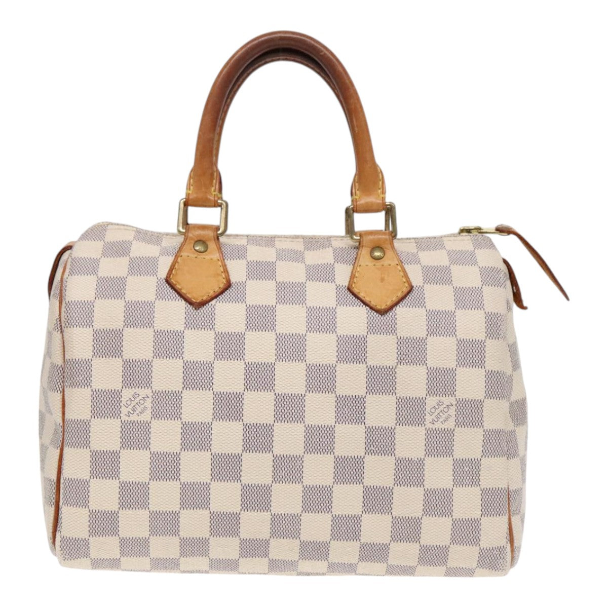 LOUIS VUITTON Damier Azur Speedy 25 Hand Bag N41534 LV Auth 92015