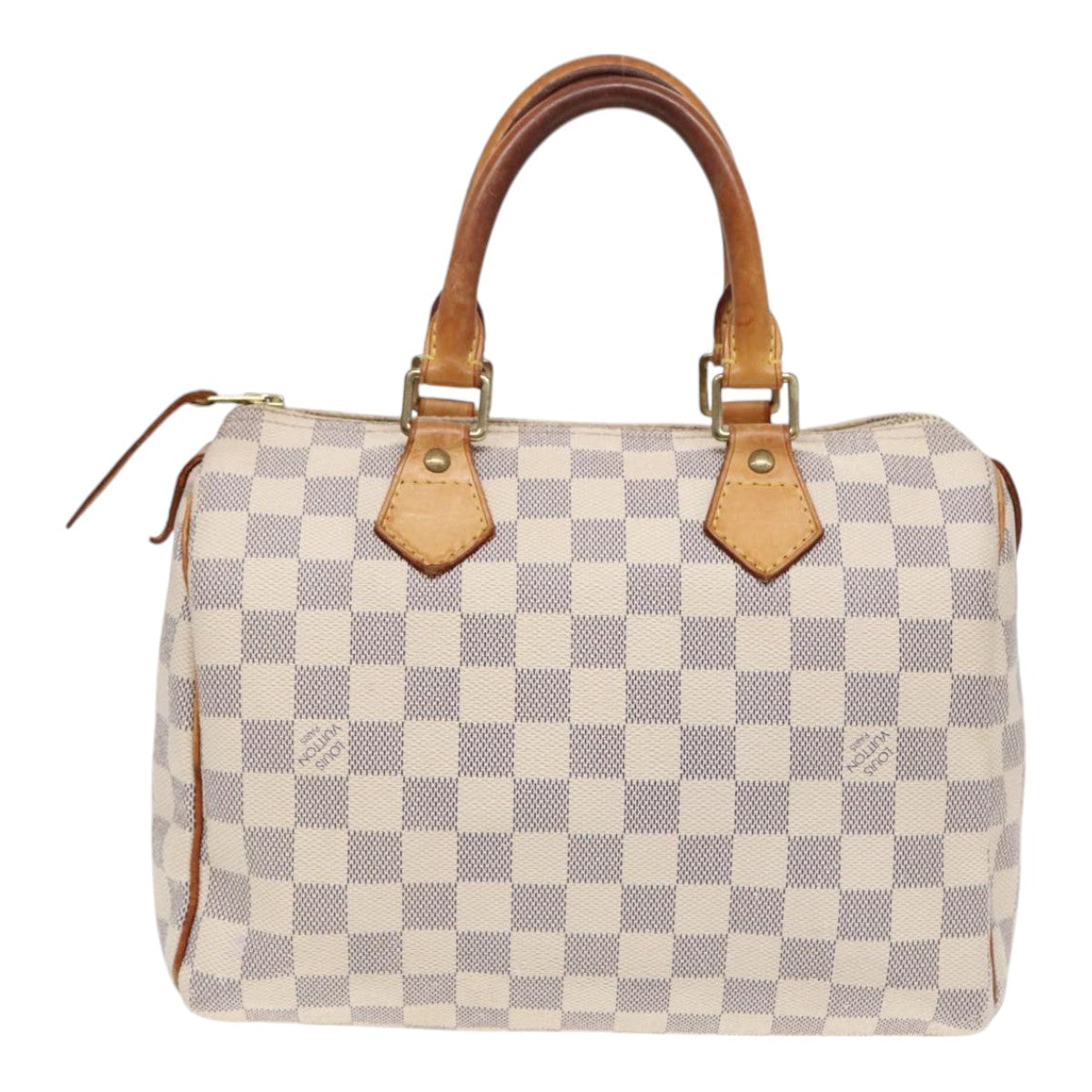 LOUIS VUITTON Damier Azur Speedy 25 Hand Bag N41534 LV Auth 92015