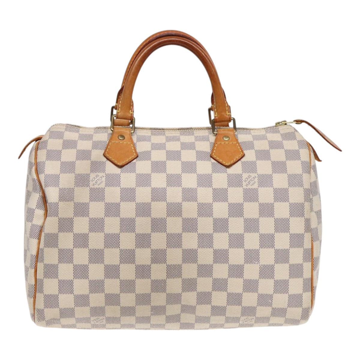 LOUIS VUITTON Damier Azur Speedy 30 Hand Bag N41533 LV Auth 92016